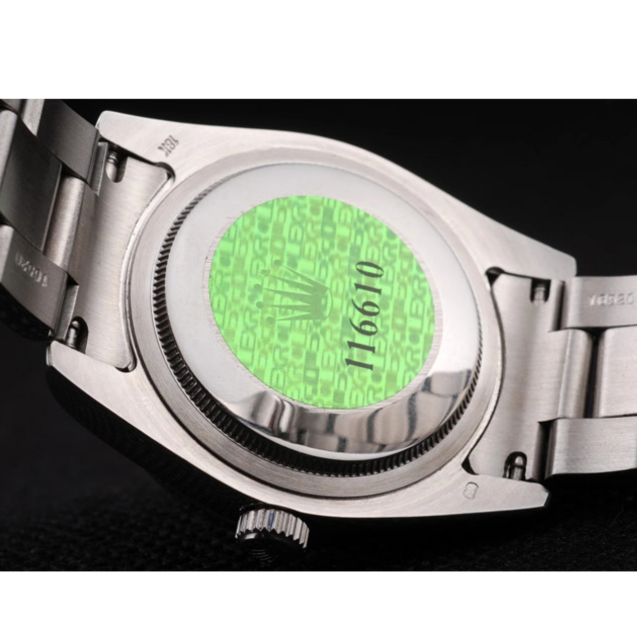 Aaa replica watch Brown Flowers Rolex Polished Steel Plated Datejust Stainless Diamond Dial 0623